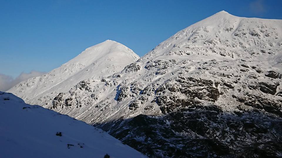 Ben More and Stob Binnein from Cruach Ardrain