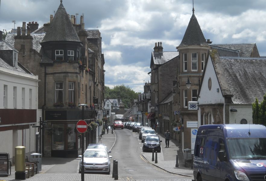 High Street in Dunblane