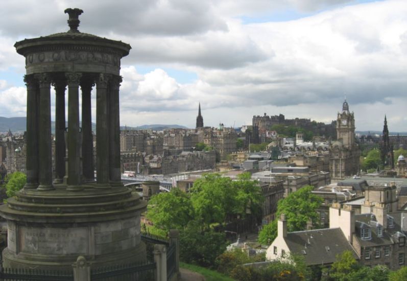 Edinburgh City Centre from Calton Hill