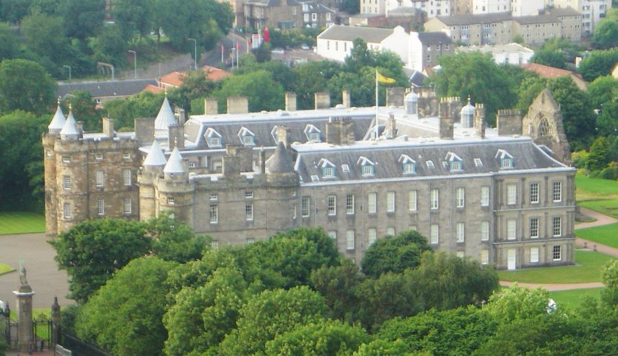 Holyrood Palace in Edinburgh