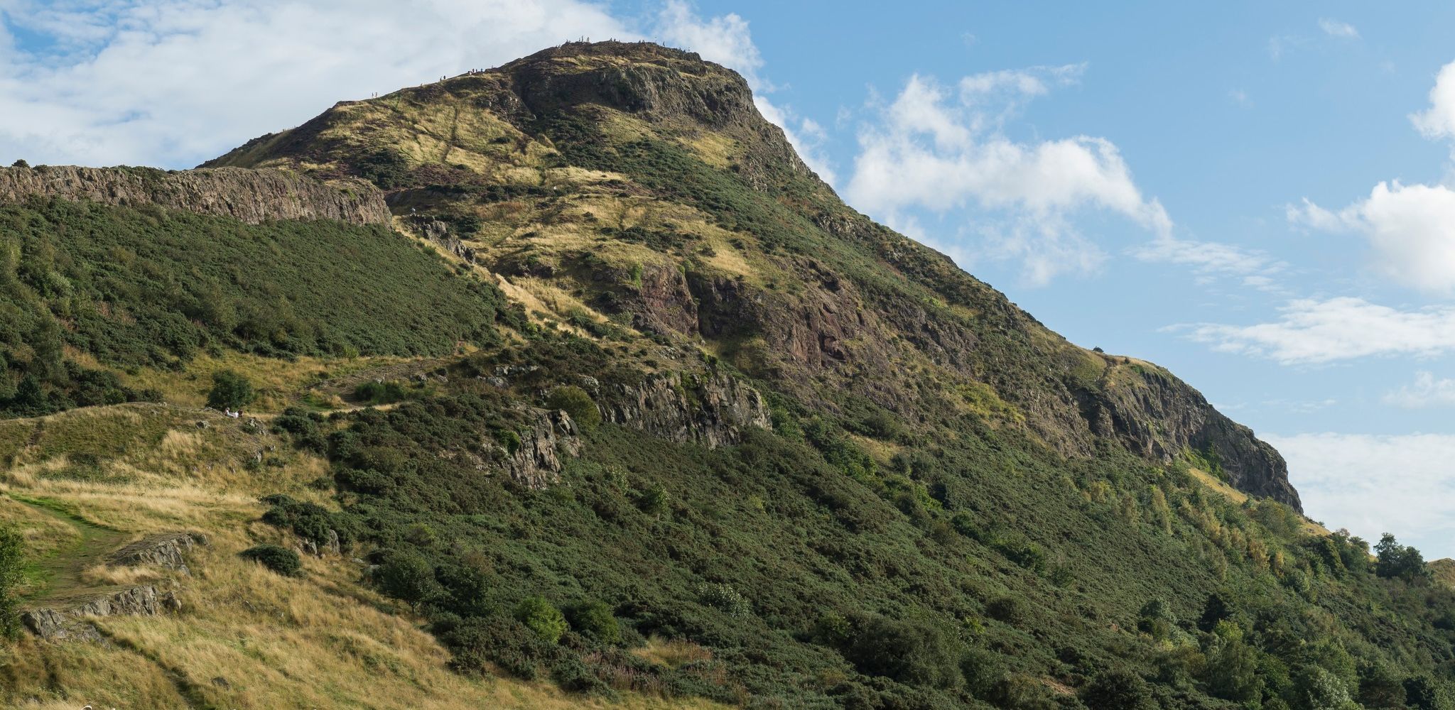 Arthur's Seat in Holyrood Park in Edinburgh