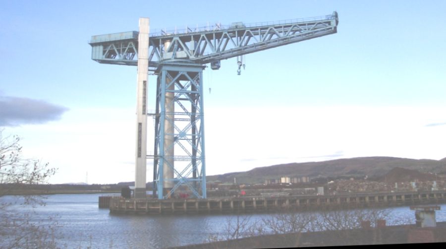 "Titan" Shipyard Crane at Clydebank