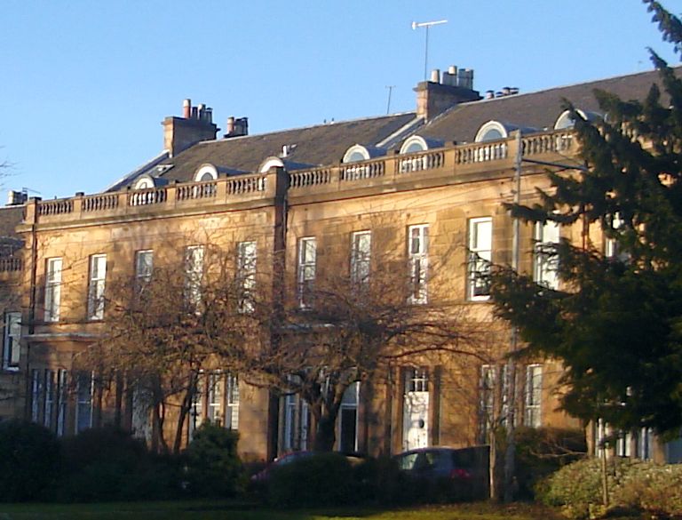 Terraced Houses in Kelvinside district of Glasgow