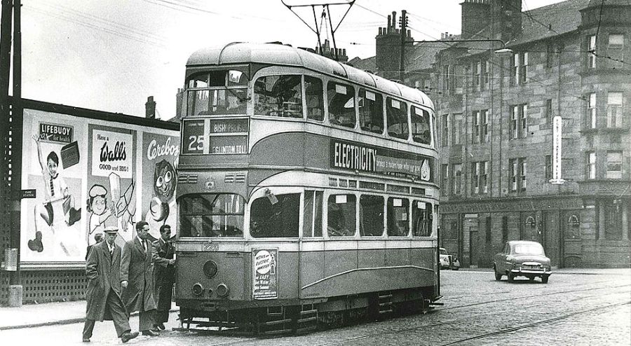 Glasgow Corporation tramcar