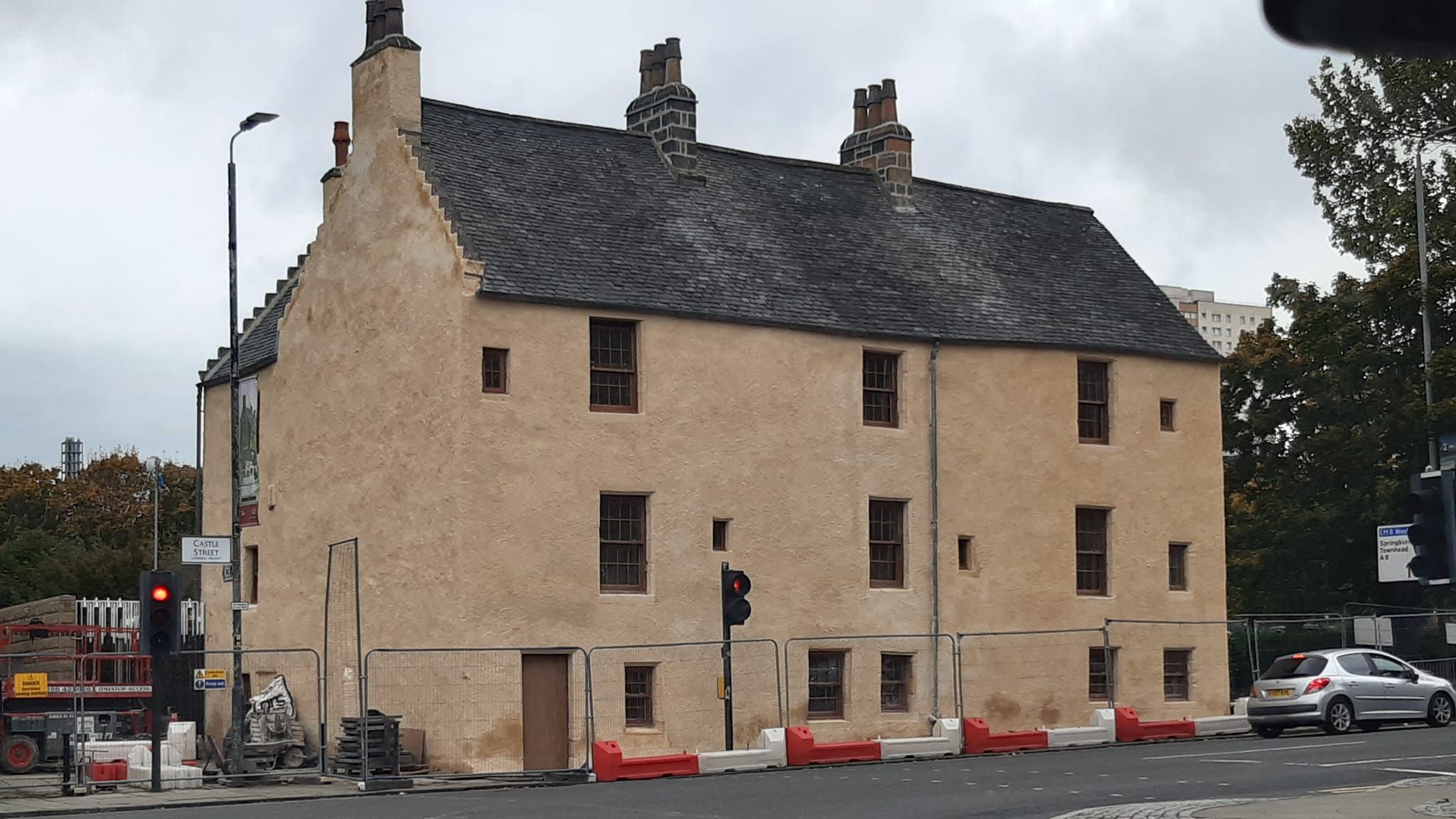 Provand's Lordship in Glasgow from Cathedral Square