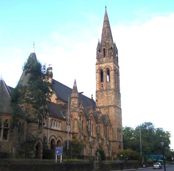 St Jude's Church in Woodlands Road, Glasgow, Scotland