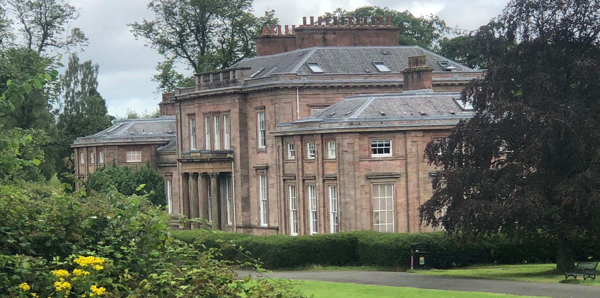 Aitkenhead House in King's Park on the south side of Glasgow