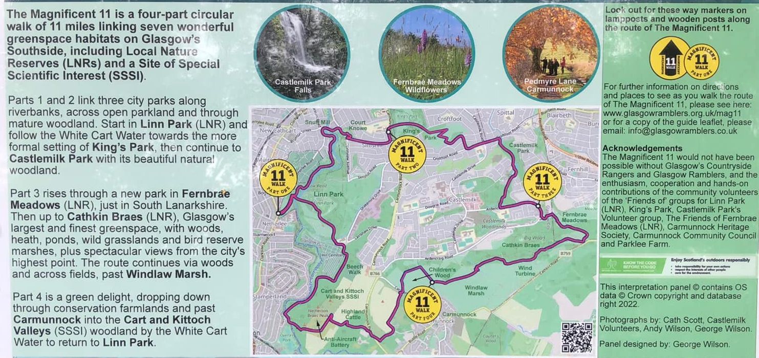 Magnificent 11 Route Map