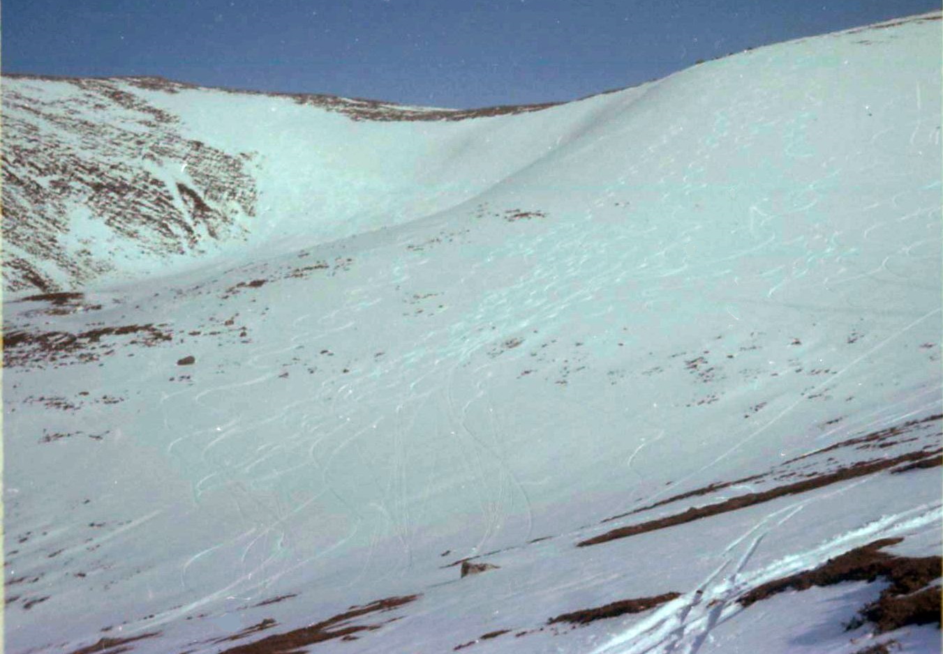 Ski Slopes on Meall a Bhuiridh in Glencoe