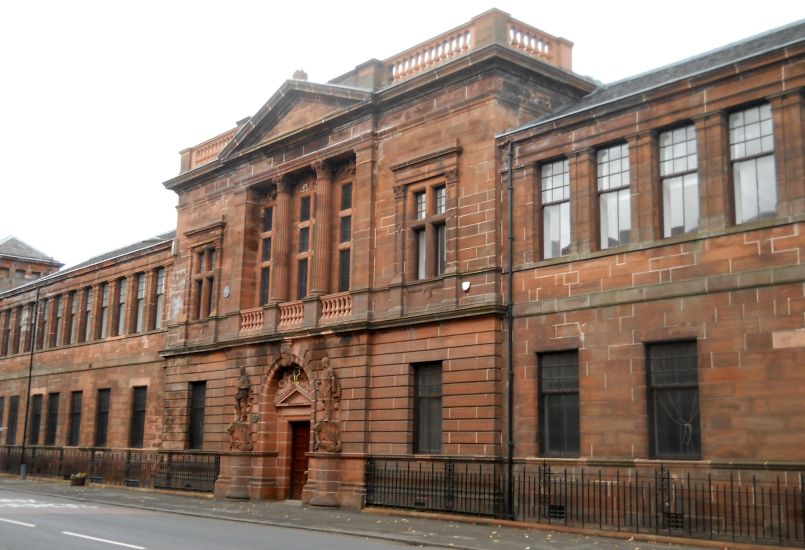 Fairfields Building in Govan