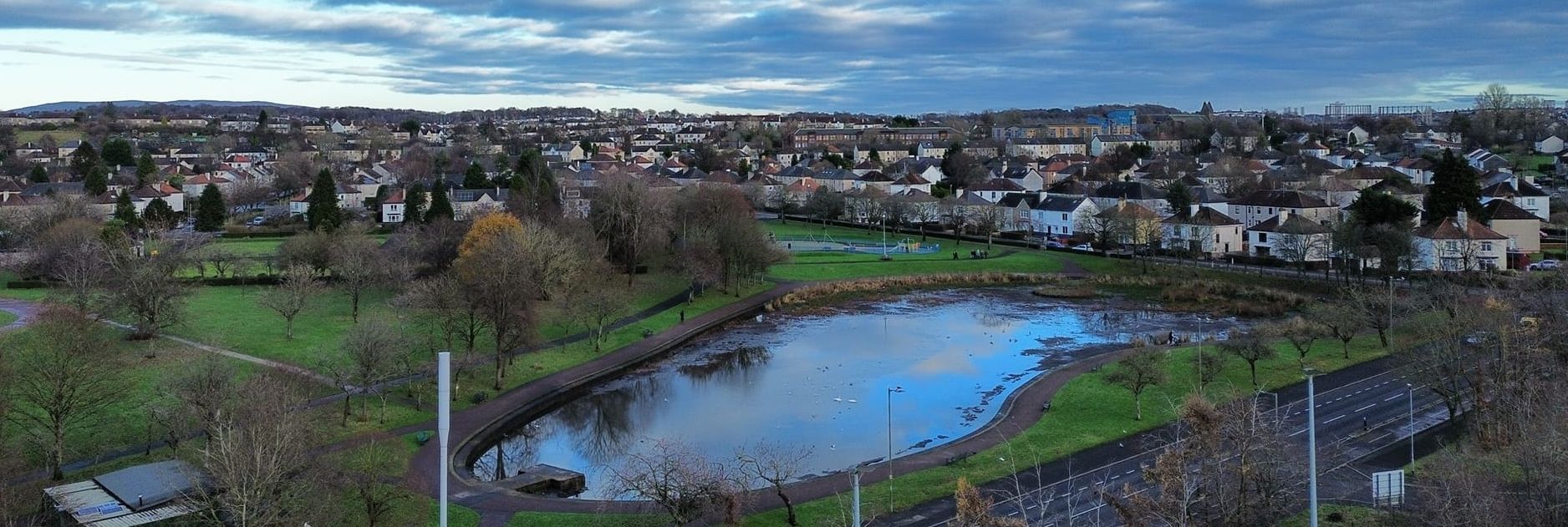 Boating Pond in Knightswood Park