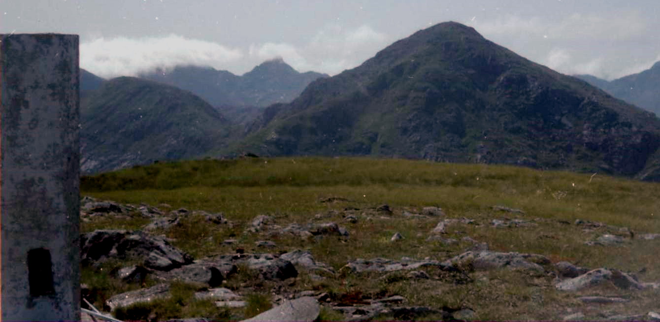 Rough Bounds of Knoydart from Gairich