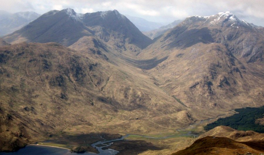 Loch Arkaig, Streap and Sgurr Thuilm from the North