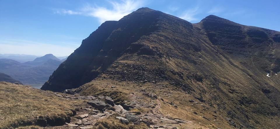 Beinn Alligin in the Torridon Region of the NW Highlands of Scotland