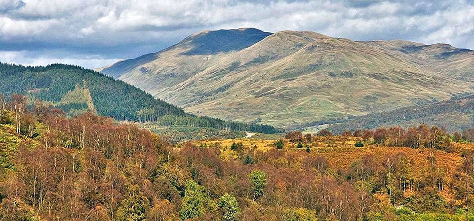 Ben Venue above Duke's Pass in the Trossachs