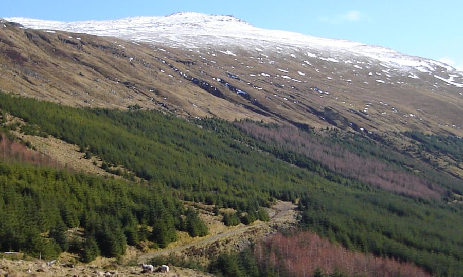 Meall an t-Seallaidh from Kirkton Glen