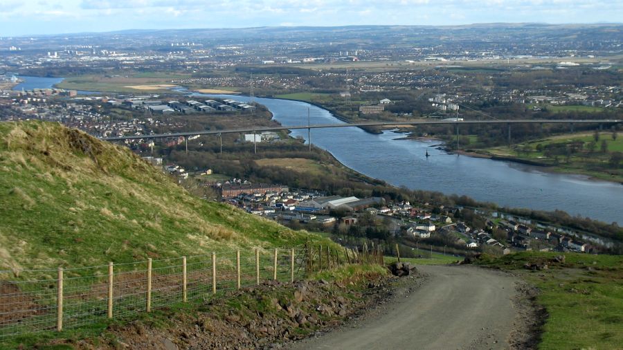 Erskine Bridge over the River Clyde