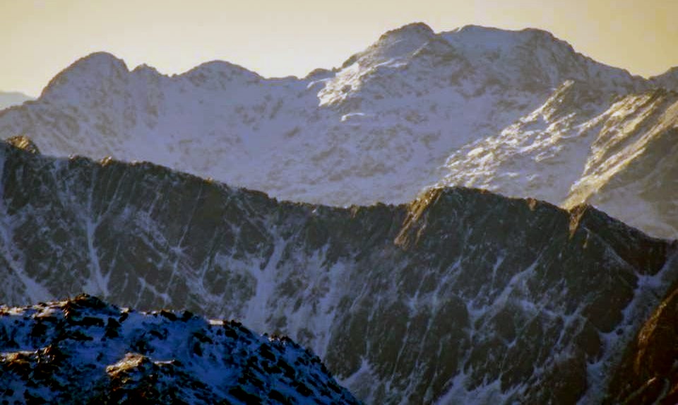 Forcan Ridge on
The Saddle