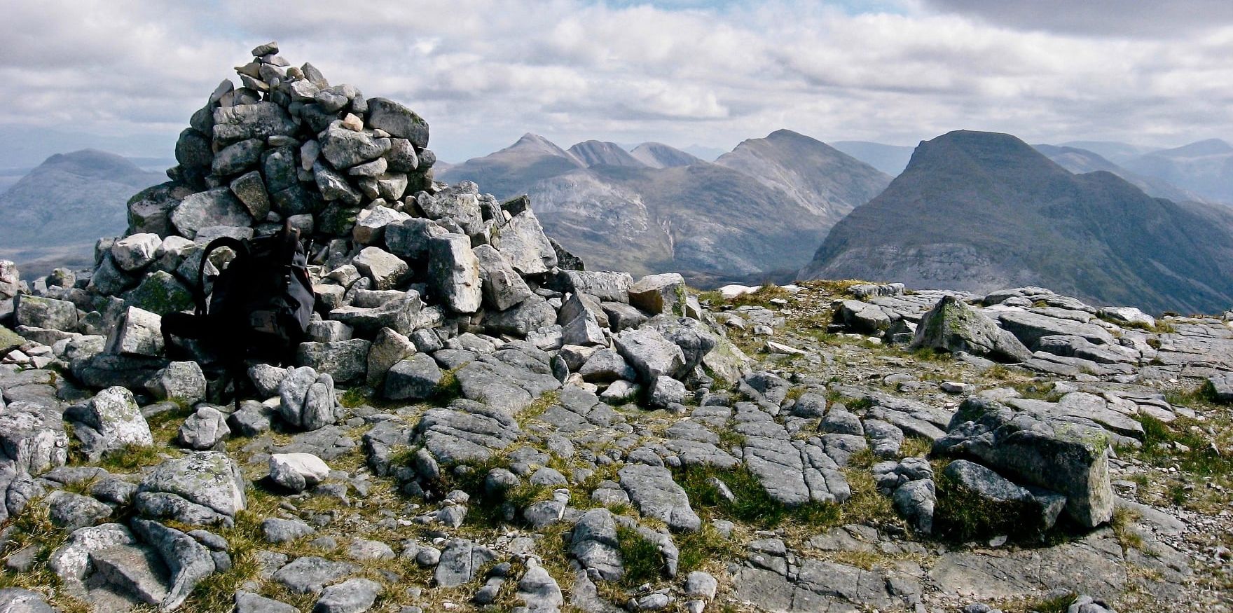 Bienn Damh above Loch Torridon in the NW Highlands of Scotland