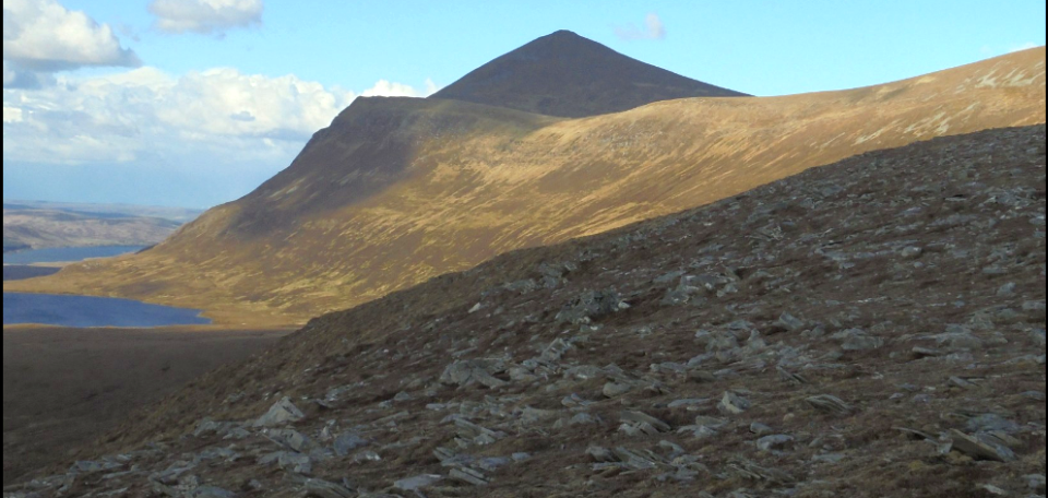 Ben Klibreck in Highlands of Northern Scotland