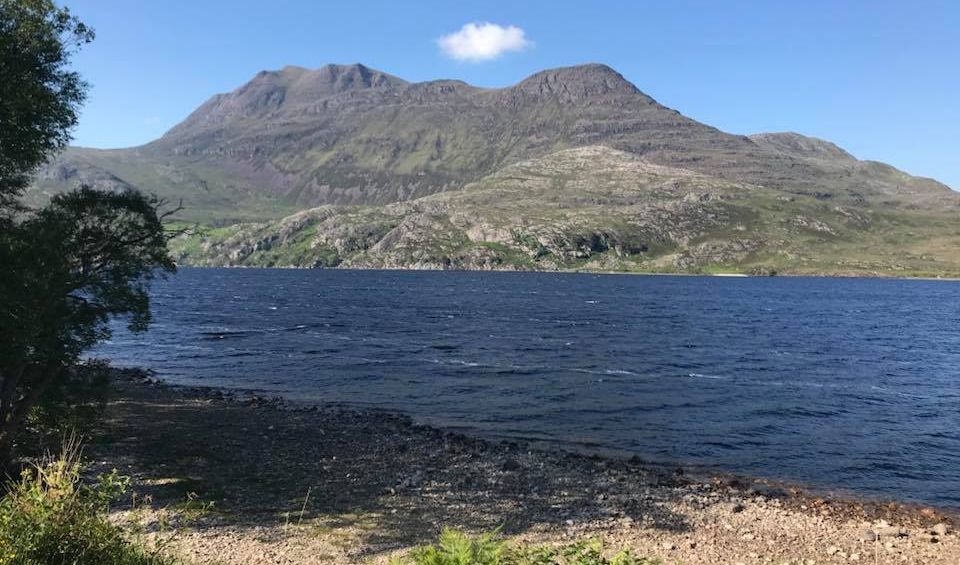 Slioch in the NW Highlands of Scotland