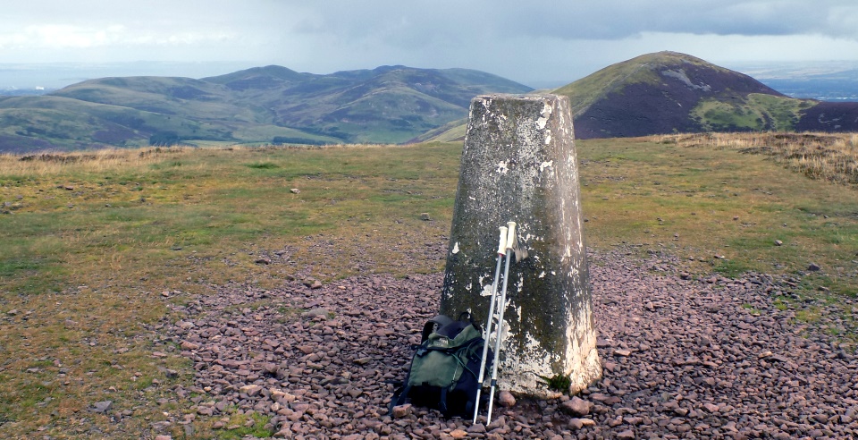 Pentland Hills and Carnethy Hill from Scald Law