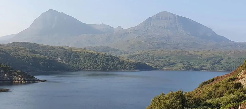 Quinaig above Loch Assynt in Sutherland