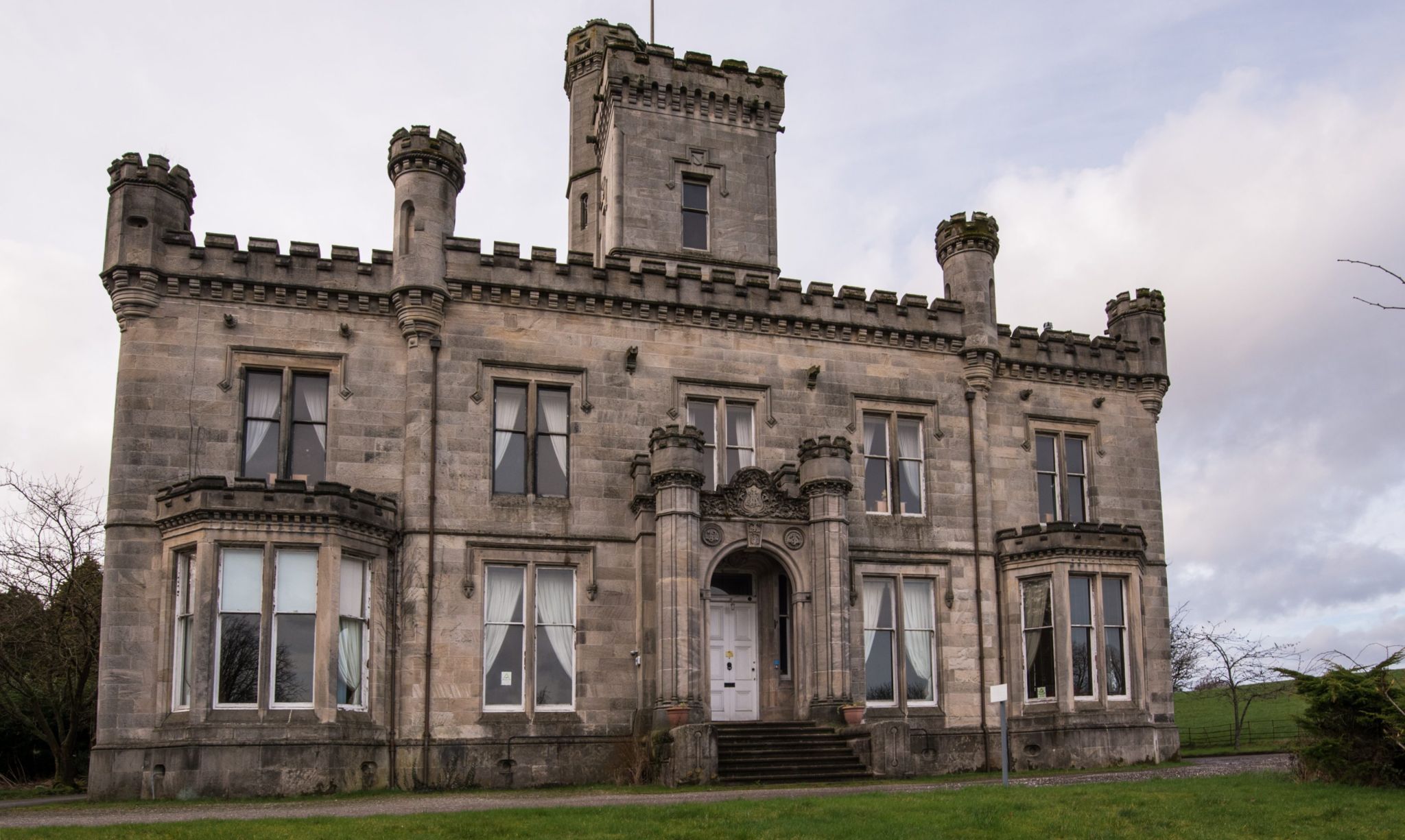 Dalmoak Castle near Dumbarton