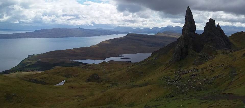 Old Man of Storr at Trotternish on Island of Skye