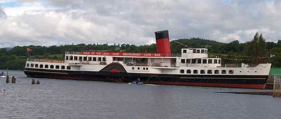 Maid of the Loch on Loch Lomond