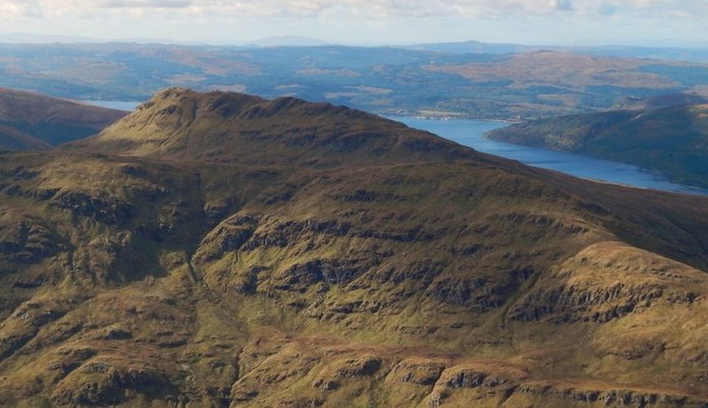 Stob an Eas from Beinn an t-Seilich