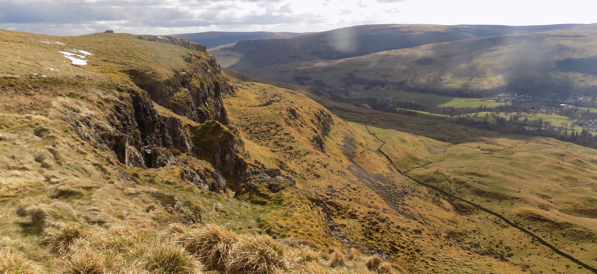 Rock Escarpment of Stronend