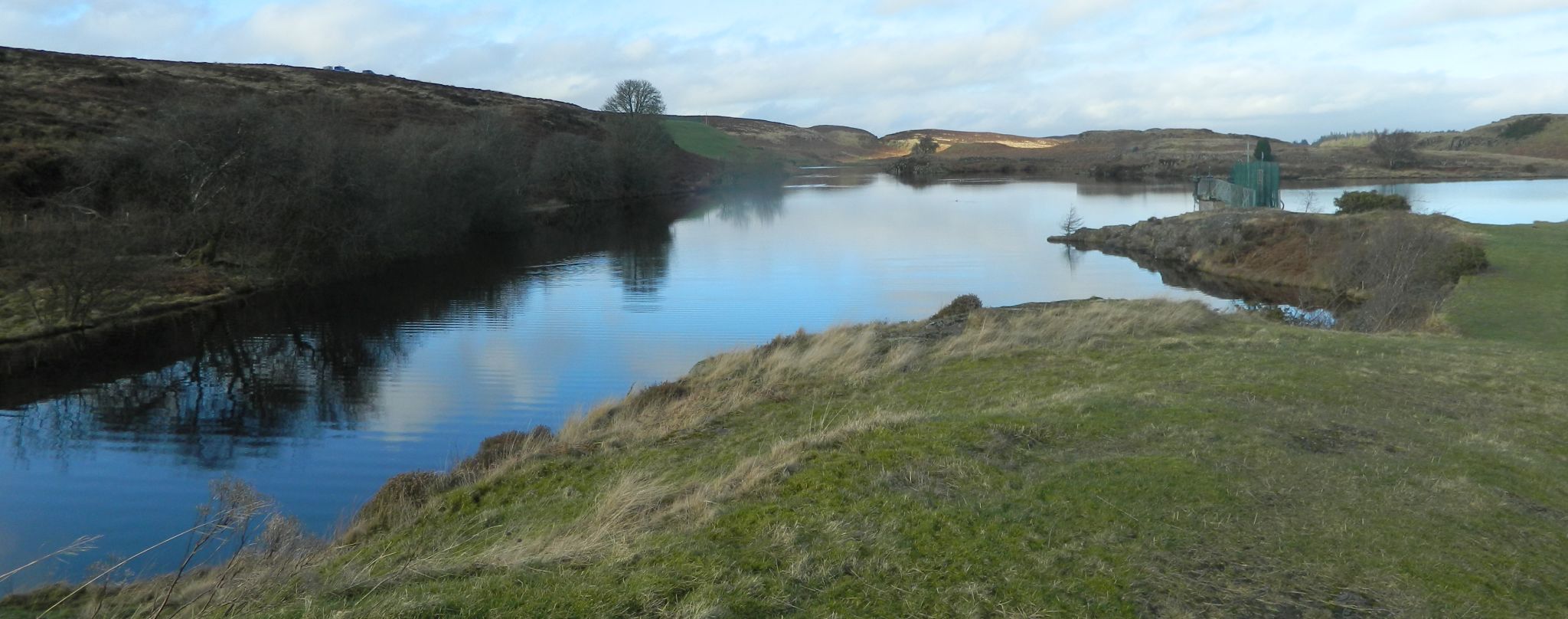 Lower reservoir in Touch Hills