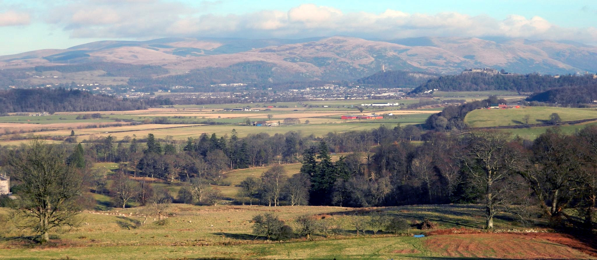 Ochil Hills from Touch Hills