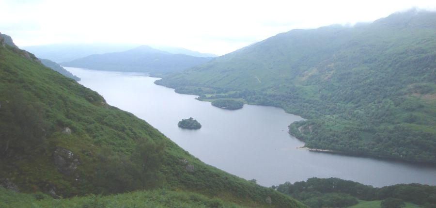 Loch Lomond on route to Beinglas