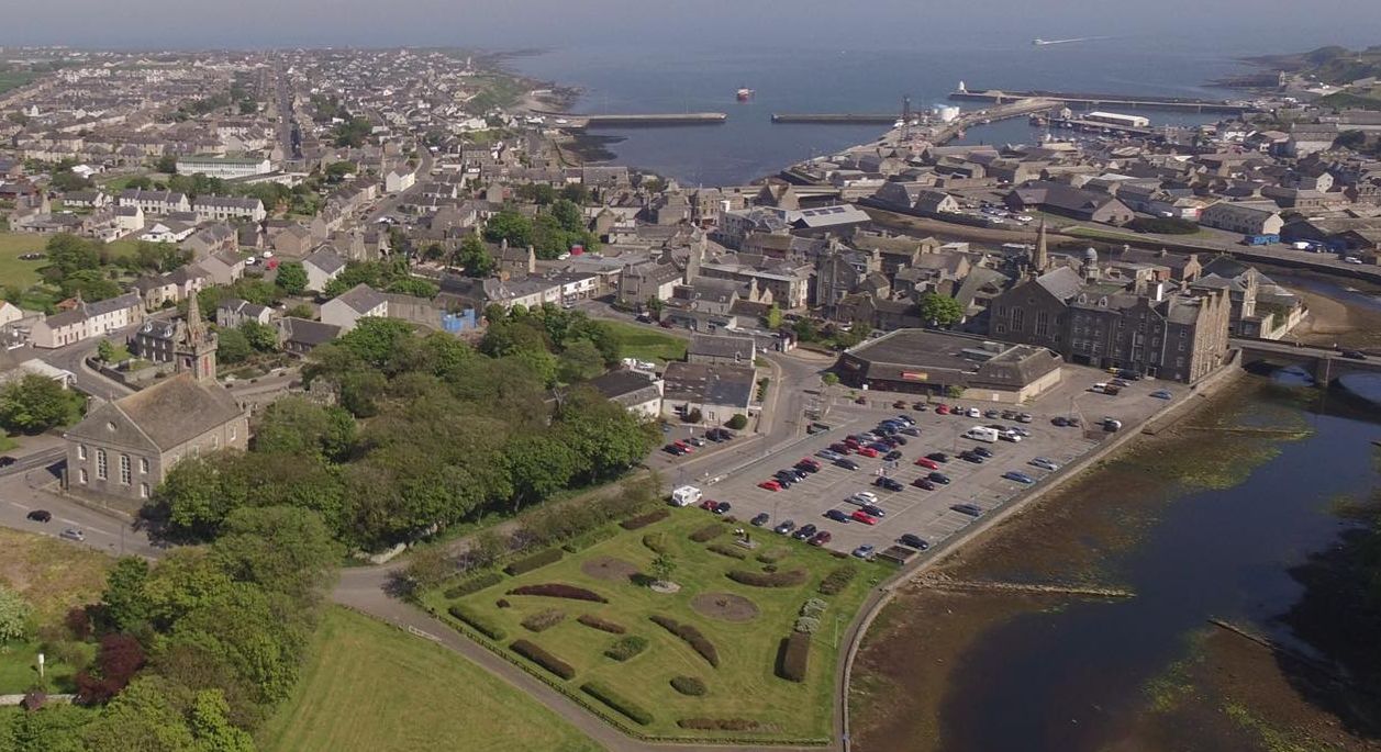 Wick on the North East Coast of Scotland