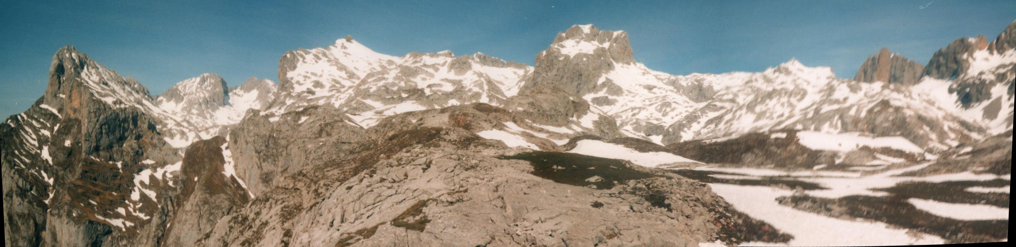 Panorama from Pena de Remona, Picos de Europa