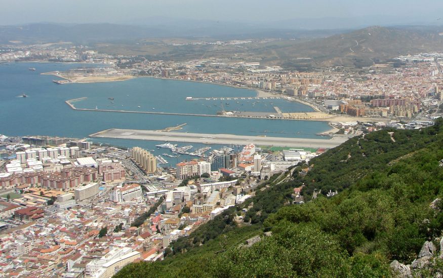 Gibraltar from The Rock