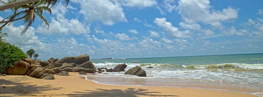 Beach at Tangalle on the South Coast of Sri Lanka