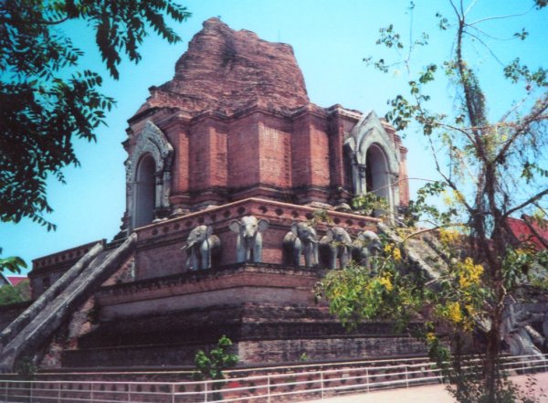 Wat Chedi Luang in Chiang Mai