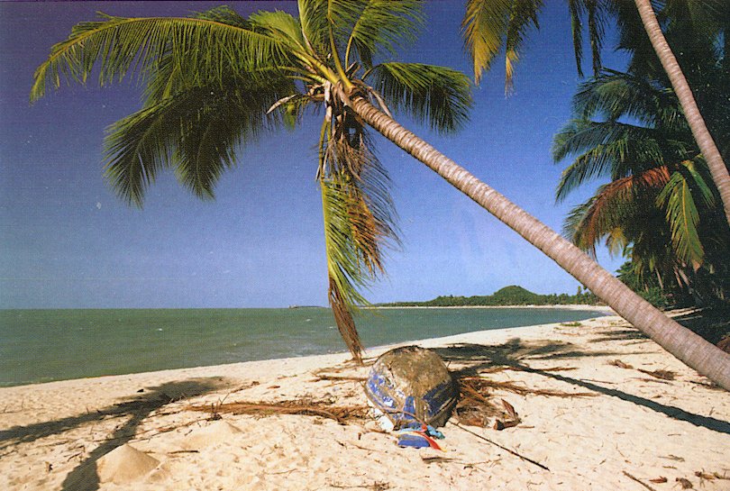 Beach on Koh Samui in Southern Thailand