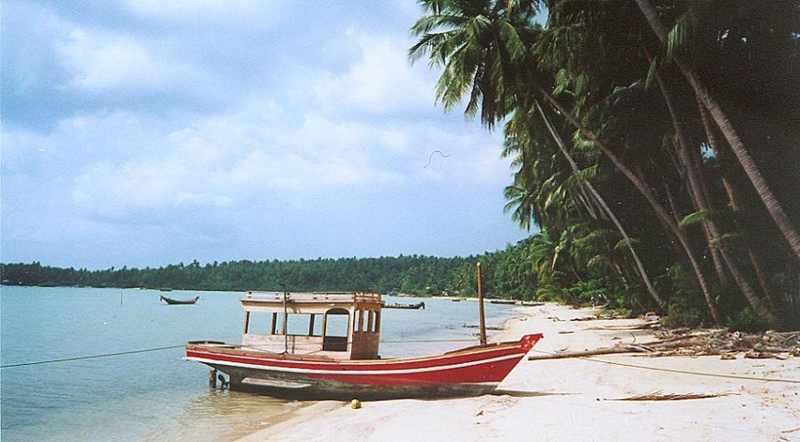 Ao Wok Tum on Pha Ngan Island in Southern Thailand