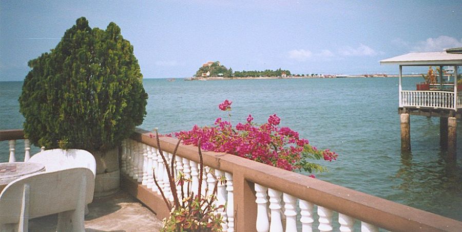 Waterfront at Si Ratcha in SE Thailand