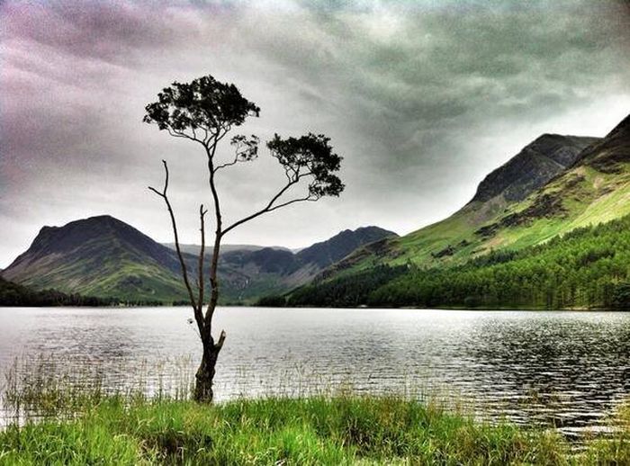 Buttermere in The Lake District of NW England