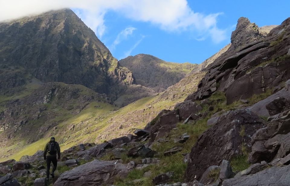 Carrauntoohil on Macgillycuddy Reeks