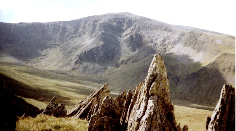 The Carneddau in Wales