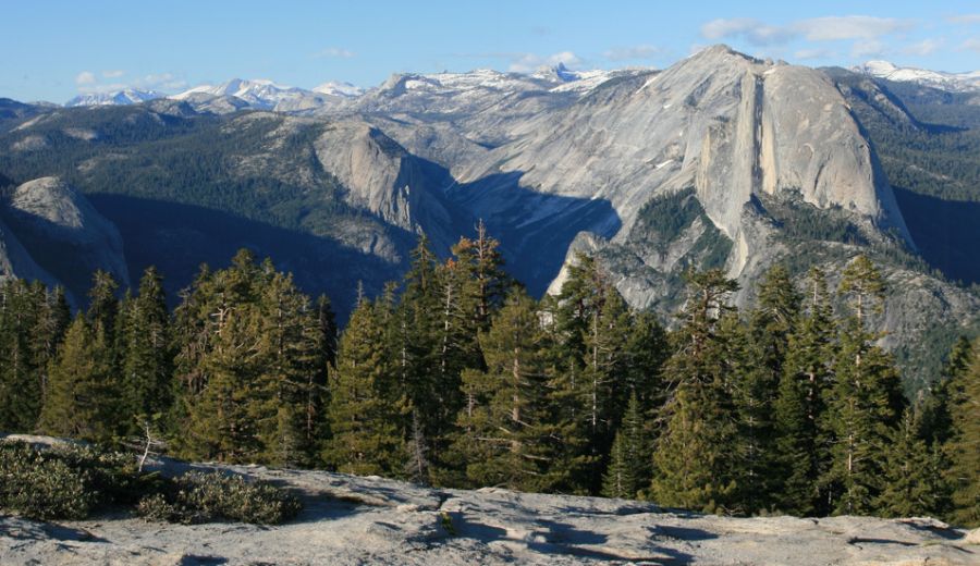 Yosemite Valley and Half Dome from Sentinal Dome