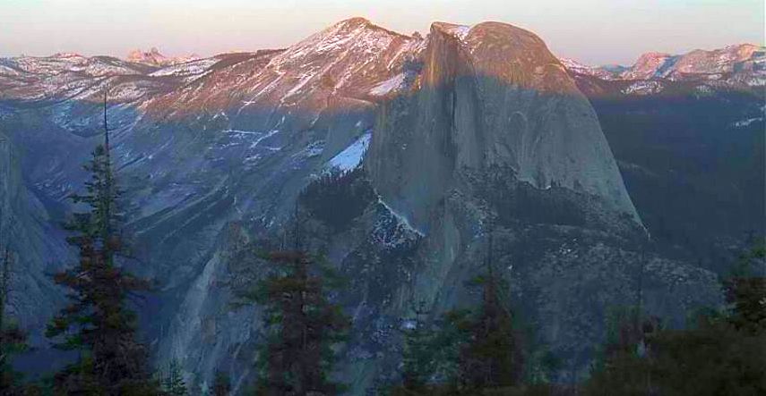 Yosemite Valley and Half Dome