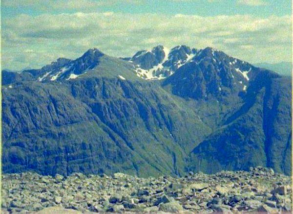 Bidean from Aenoch Eagach Ridge