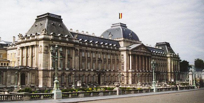 Royal Palace in Brussels